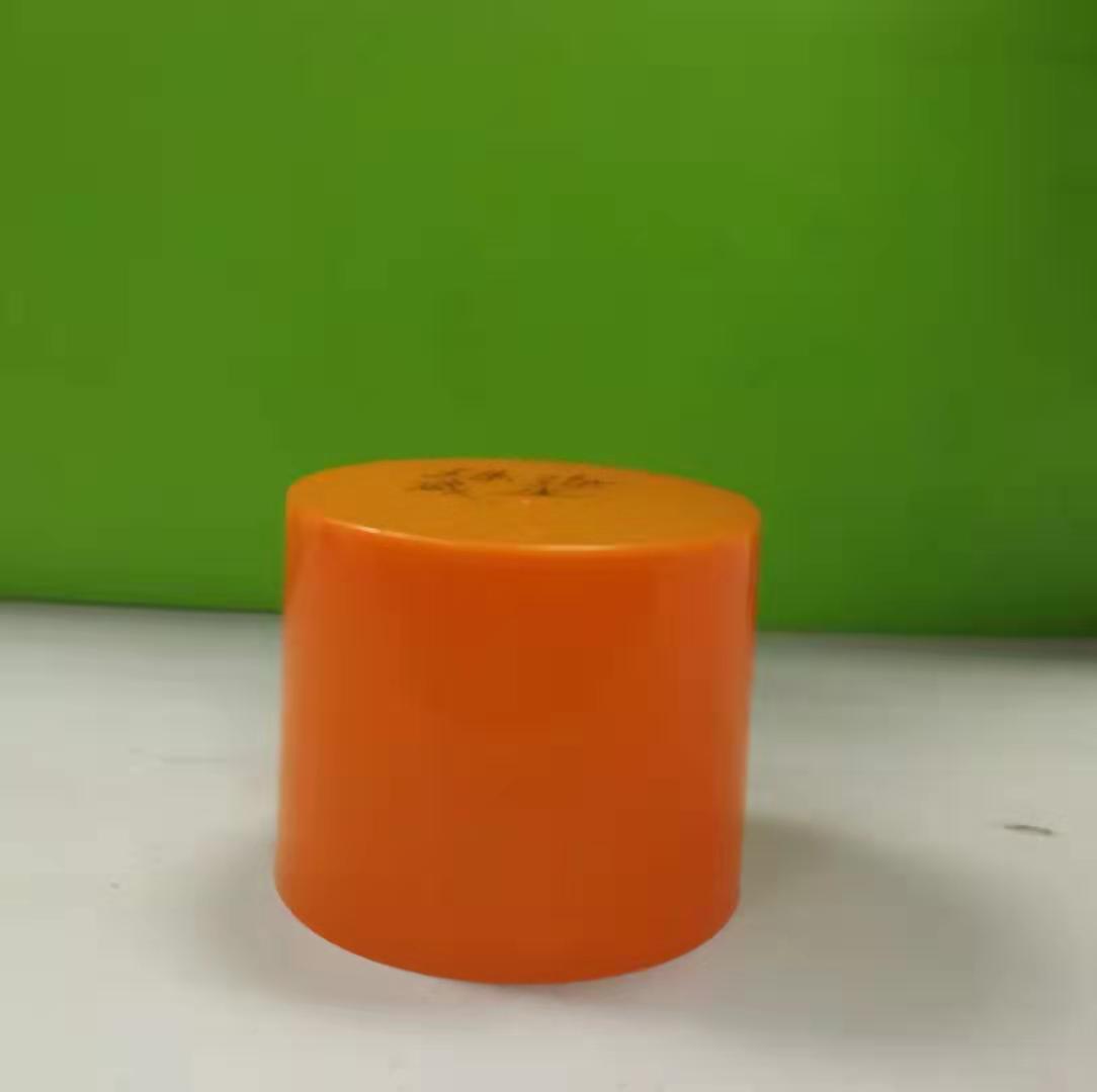 Flat Plastic Cap for Aerosol Spray Can