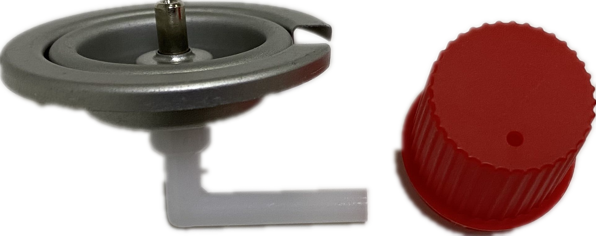 Red Cap And Valve for Butane Gas Can