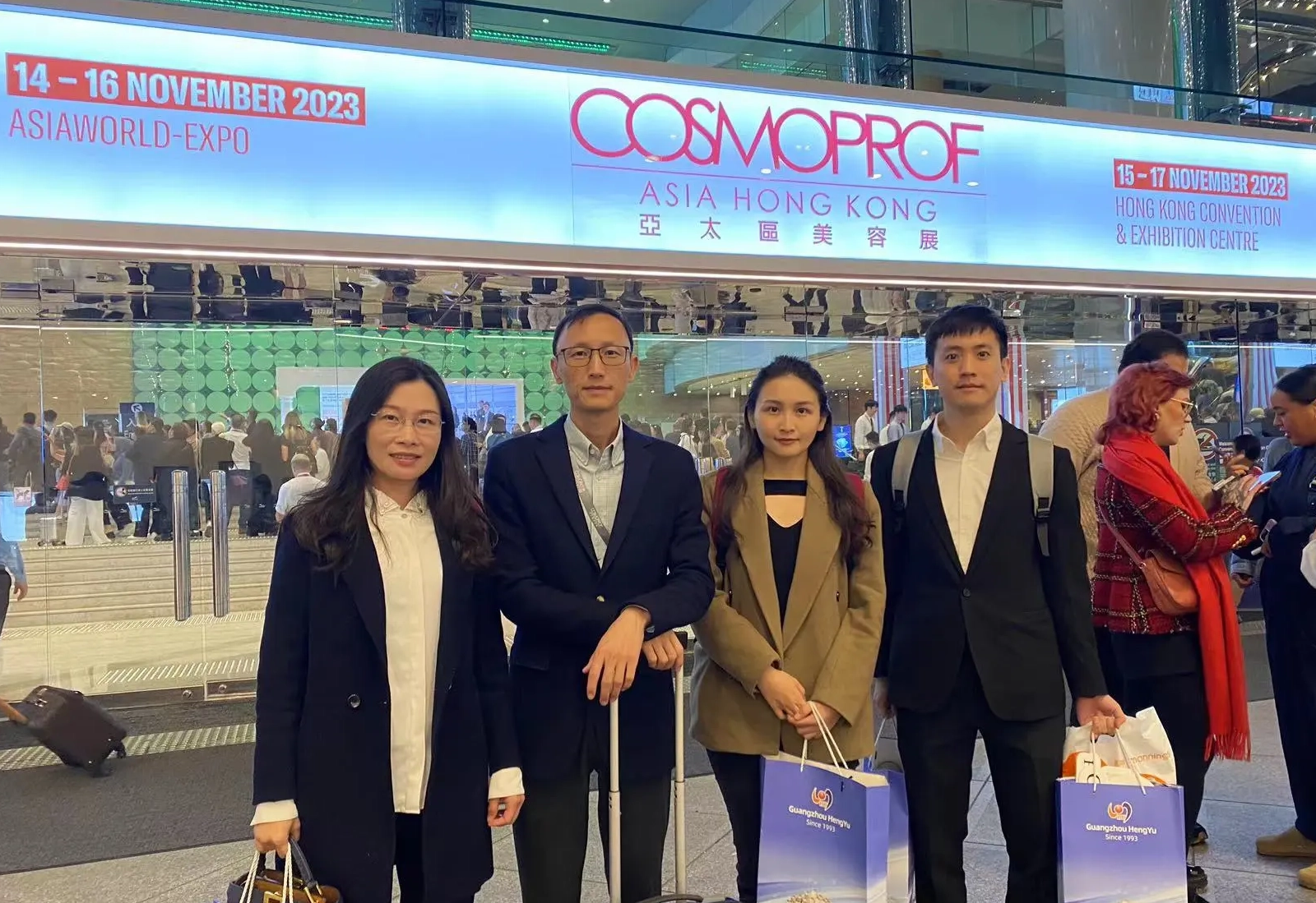 HengYu Explores New Horizons at COSMOPROF & COSMOPACK Exhibition in HongKong