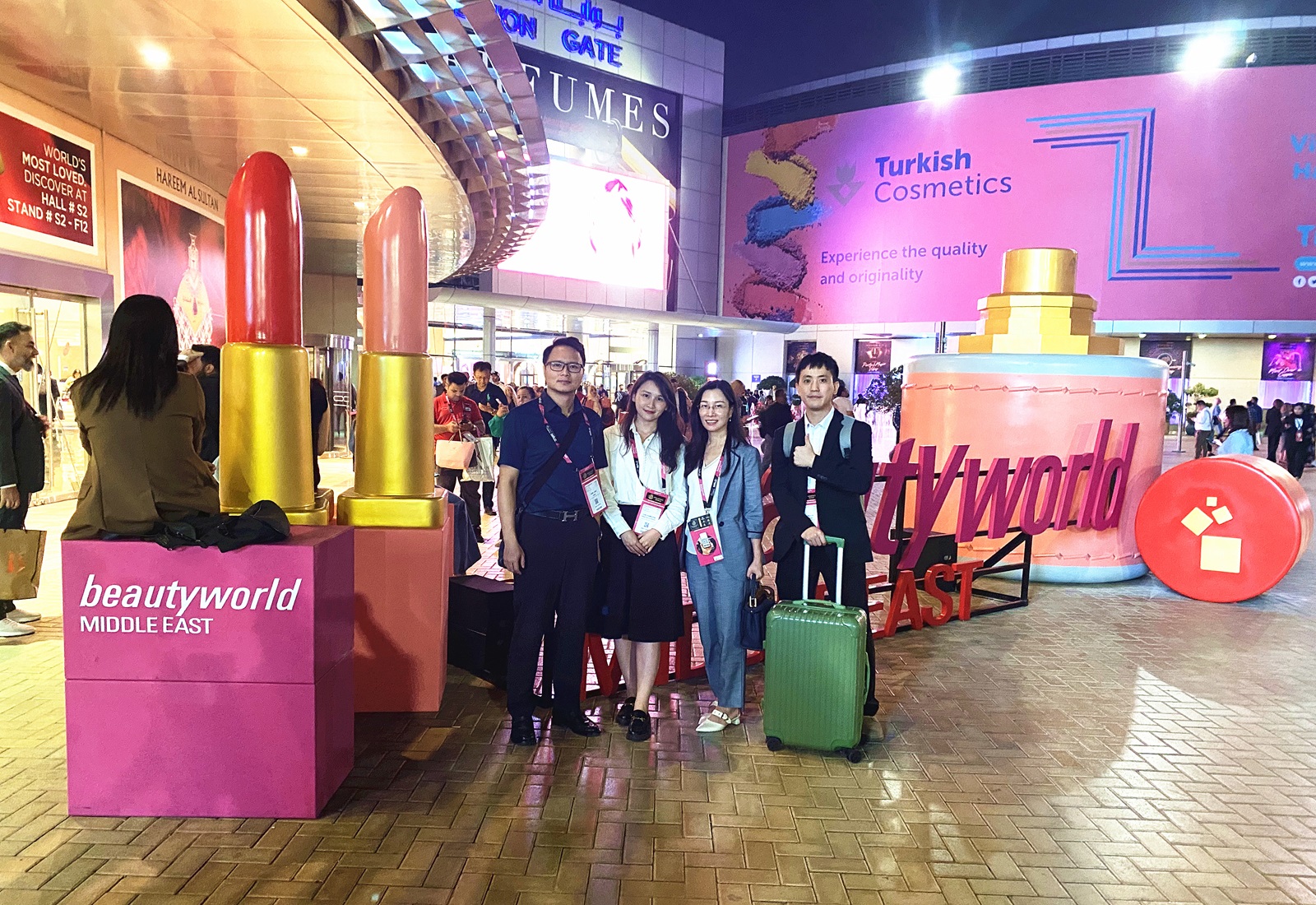 HengYu Explores The Beautyworld Exhibition in Dubai
