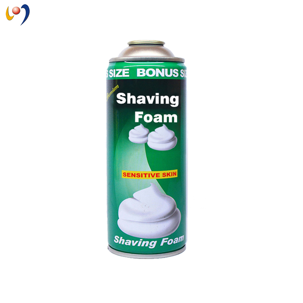 Empty Tinplate Aerosol Can for Shaving Foam Diameter 65mm Aerosol Tin Can