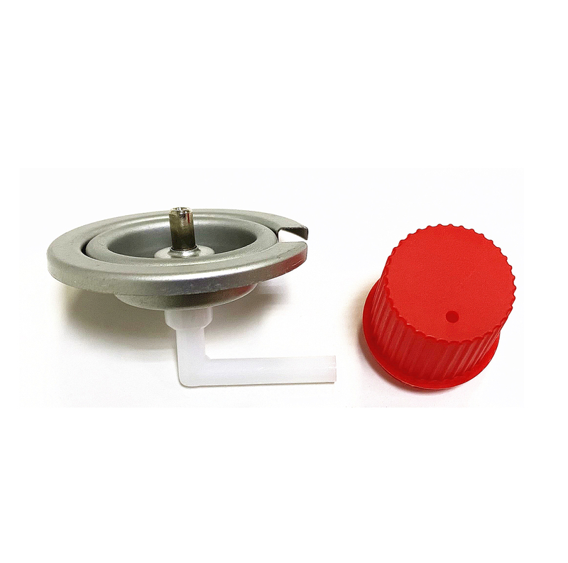 Red Cap And Valve for Butane Gas Can