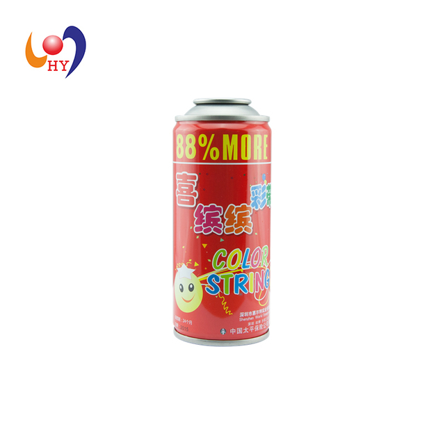 Tinplate Pneumatic Fake Snow spray Aerosol Can