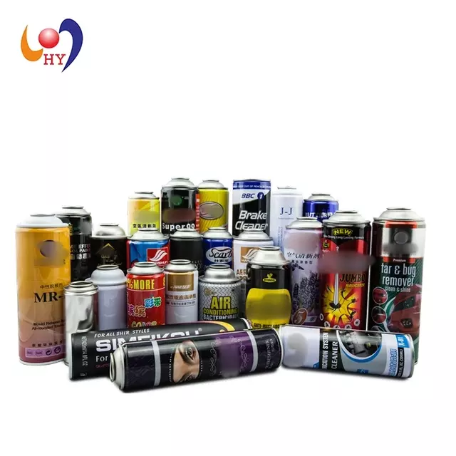 Empty Aerosol Can Packing for Industrial Carcare Products