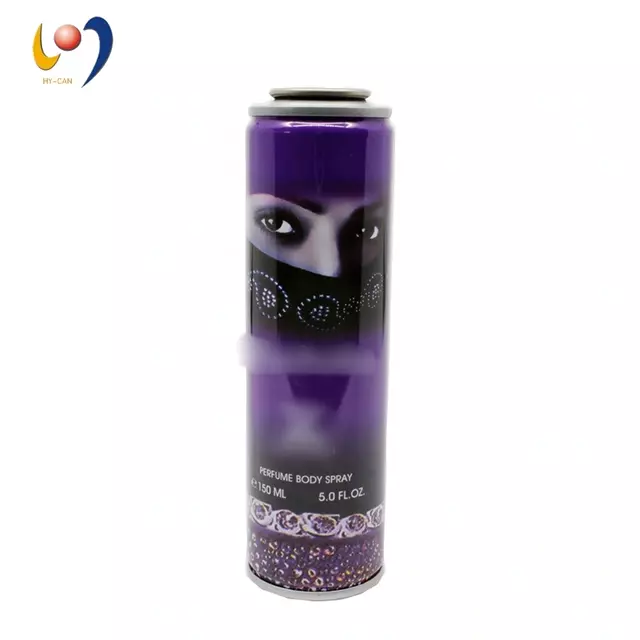 Body Splash Deodorant Perfume Spray Aerosol Can 